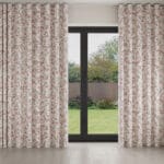 Laura Ashley Blossoms Blush Wave Curtain