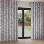 Laura Ashley Blossoms Lavender Wave Curtain