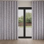 Laura Ashley Blossoms Lavender Wave Curtain