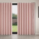 Laura Ashley Bonnie Chalk Pink Wave Curtain