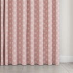 Laura Ashley Bonnie Chalk Pink Wave Curtain