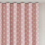 Laura Ashley Bonnie Chalk Pink Wave Curtain