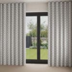 Laura Ashley Bonnie Silver Wave Curtain