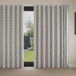 Laura Ashley Bonnie Silver Wave Curtain