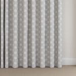 Laura Ashley Bonnie Silver Wave Curtain
