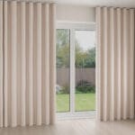 Laura Ashley Bowen Star Chalk Pink Wave Curtain