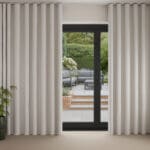Laura Ashley Bowen Star Slate Wave Curtain