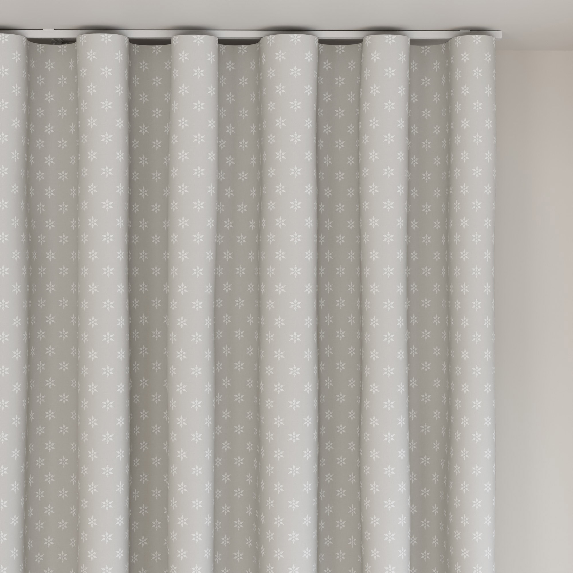 Laura Ashley Bowen Star Slate Wave Curtain - Image 6