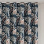 Laura Ashley Burdett Dusky Seaspray Wave Curtain
