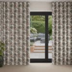 Laura Ashley Burdett Slate Wave Curtain
