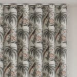 Laura Ashley Burdett Slate Wave Curtain