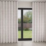 Laura Ashley Burford Check Rose Wave Curtain