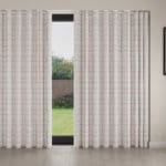 Laura Ashley Burford Check Rose Wave Curtain