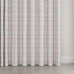 Laura Ashley Burford Check Rose Wave Curtain