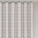 Laura Ashley Burford Check Rose Wave Curtain