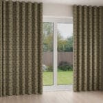 Laura Ashley Burnham Woven Fern Wave Curtain