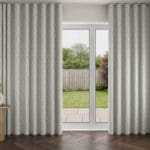 Laura Ashley Burnham Woven Sage Wave Curtain