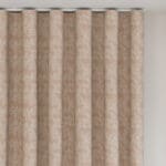 Laura Ashley Burnham Woven Truffle Wave Curtain