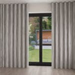 Laura Ashley Burnsall Stripe Moonbeam Wave Curtain
