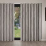 Laura Ashley Burnsall Stripe Moonbeam Wave Curtain