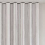 Laura Ashley Burnsall Stripe Mulberry Wave Curtain