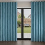 Laura Ashley Burnsall Stripe Seaspray Wave Curtain