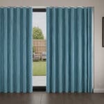 Laura Ashley Burnsall Stripe Seaspray Wave Curtain