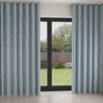 Laura Ashley Campion Newport Blue Wave Curtain