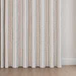 Laura Ashley Candy Stripe Apricot Wave Curtain