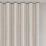 Laura Ashley Candy Stripe Apricot Wave Curtain