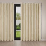 Laura Ashley Candy Stripe Dijon Wave Curtain