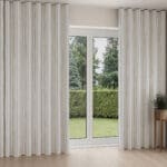 Laura Ashley Candy Stripe Newport Blue Wave Curtain