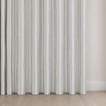 Laura Ashley Candy Stripe Newport Blue Wave Curtain