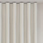 Laura Ashley Candy Stripe Pale Ochre Wave Curtain