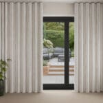 Laura Ashley Candy Stripe Steel Wave Curtain