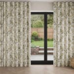 Laura Ashley Catrin Ochre Wave Curtain