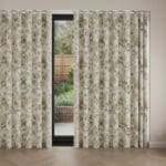 Laura Ashley Catrin Ochre Wave Curtain