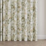 Laura Ashley Catrin Ochre Wave Curtain