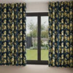 Laura Ashley Cecilia Midnight Wave Curtain