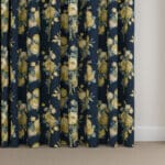 Laura Ashley Cecilia Midnight Wave Curtain