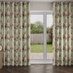 Laura Ashley Cecilia Sage Wave Curtain