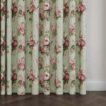 Laura Ashley Cecilia Sage Wave Curtain