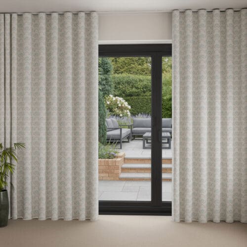 Laura Ashley Coralie Pearl Wave Curtain