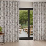Laura Ashley Cransford Silver Wave Curtain