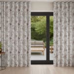 Laura Ashley Cransford Silver Wave Curtain