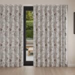 Laura Ashley Cransford Silver Wave Curtain