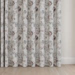 Laura Ashley Cransford Silver Wave Curtain