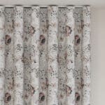 Laura Ashley Cransford Silver Wave Curtain