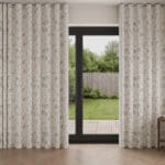 Laura Ashley Crosswell Coral Pink Wave Curtain