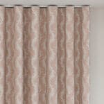Laura Ashley Dee Blush Wave Curtain